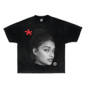 Half Tone Princess Streetwear Cotton Tee Unisex