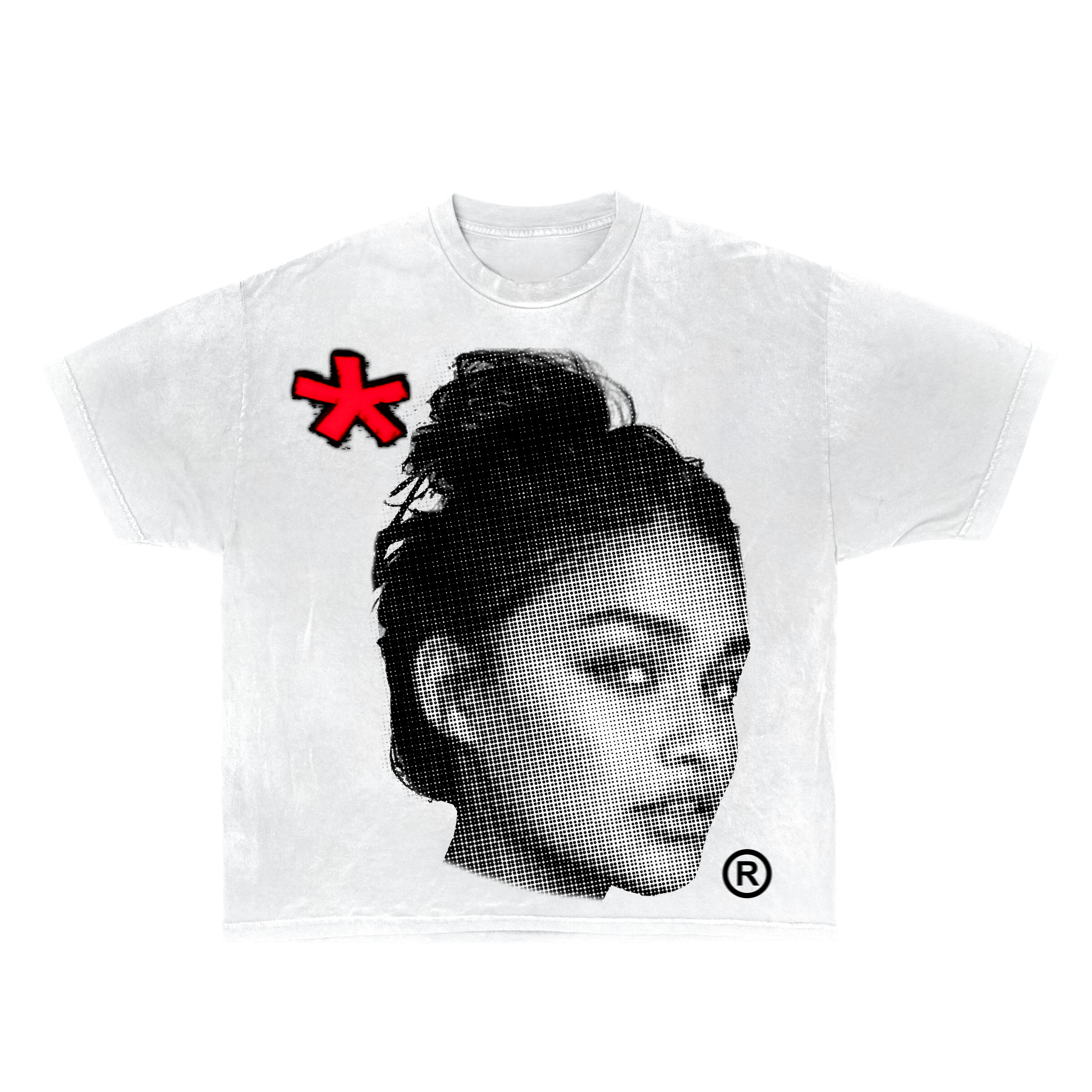 Half Tone Princess Streetwear Cotton Tee Unisex