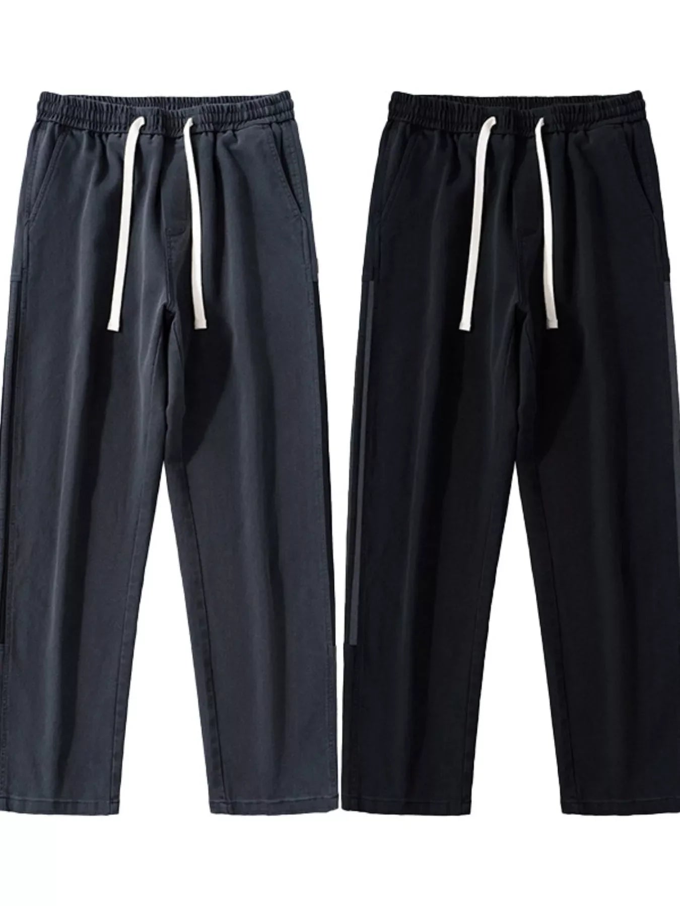 Men's Loose-Fit Drawstring Casual Pants